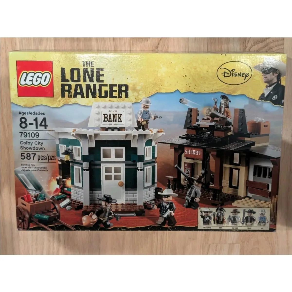 Lego 79109 The Lone Ranger: Colby City Showdown- 2013 Retired