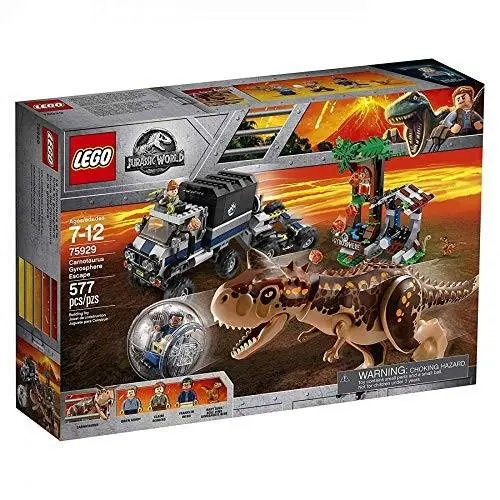 Lego Jurassic World Carnotaurus Gyrosphere Escape 75929