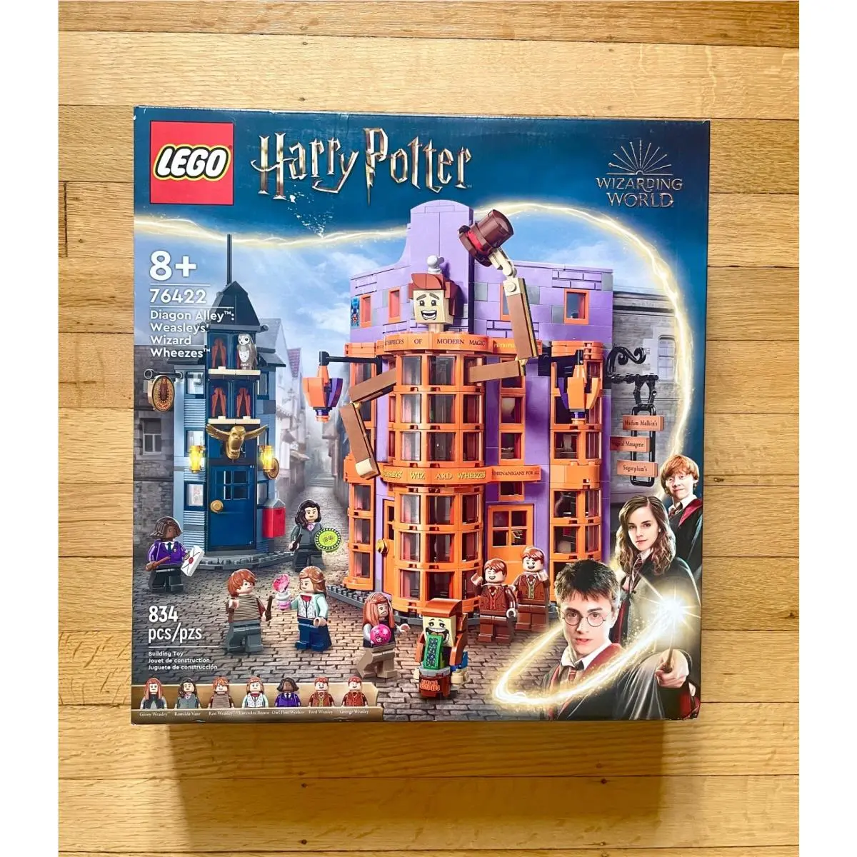 Lego Harry Potter Diagon Alley Weasleys Wizard Wheezes Building Set 76422