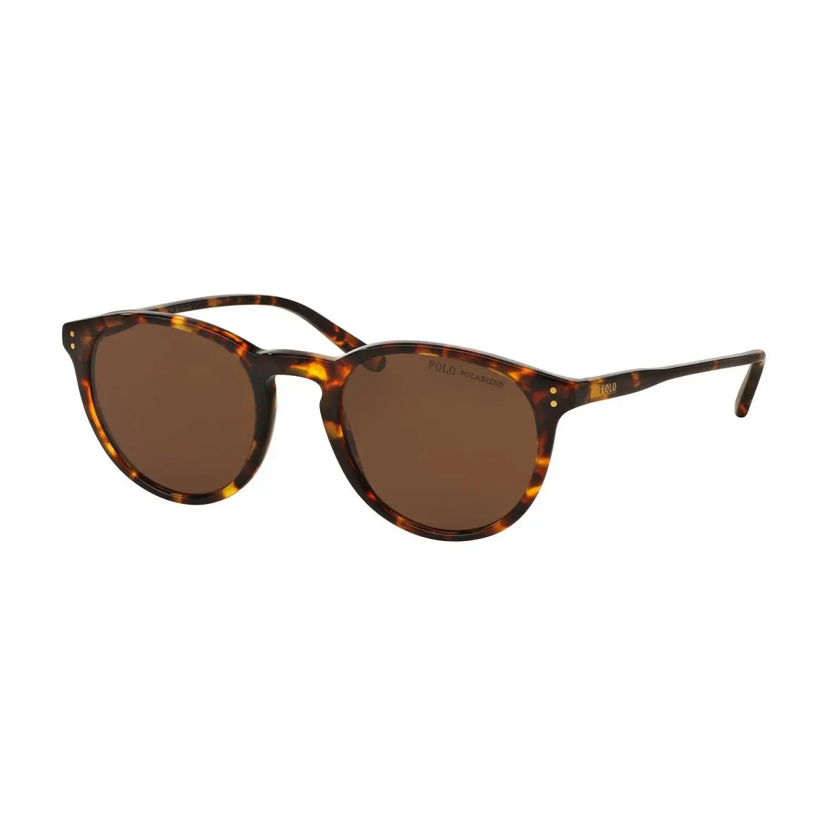 Polo PH 4110 Shiny Antique Havana Polar Bro 513483 Sunglasses by Ralph Lauren