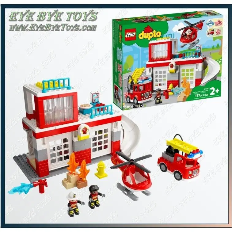 Lego Duplo: Fire Station Helicopter 10970 - in Box