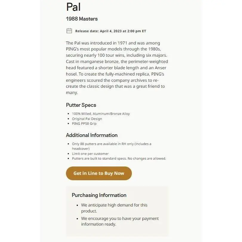 Ping  - PING PLD Pal - PLD Pal 4