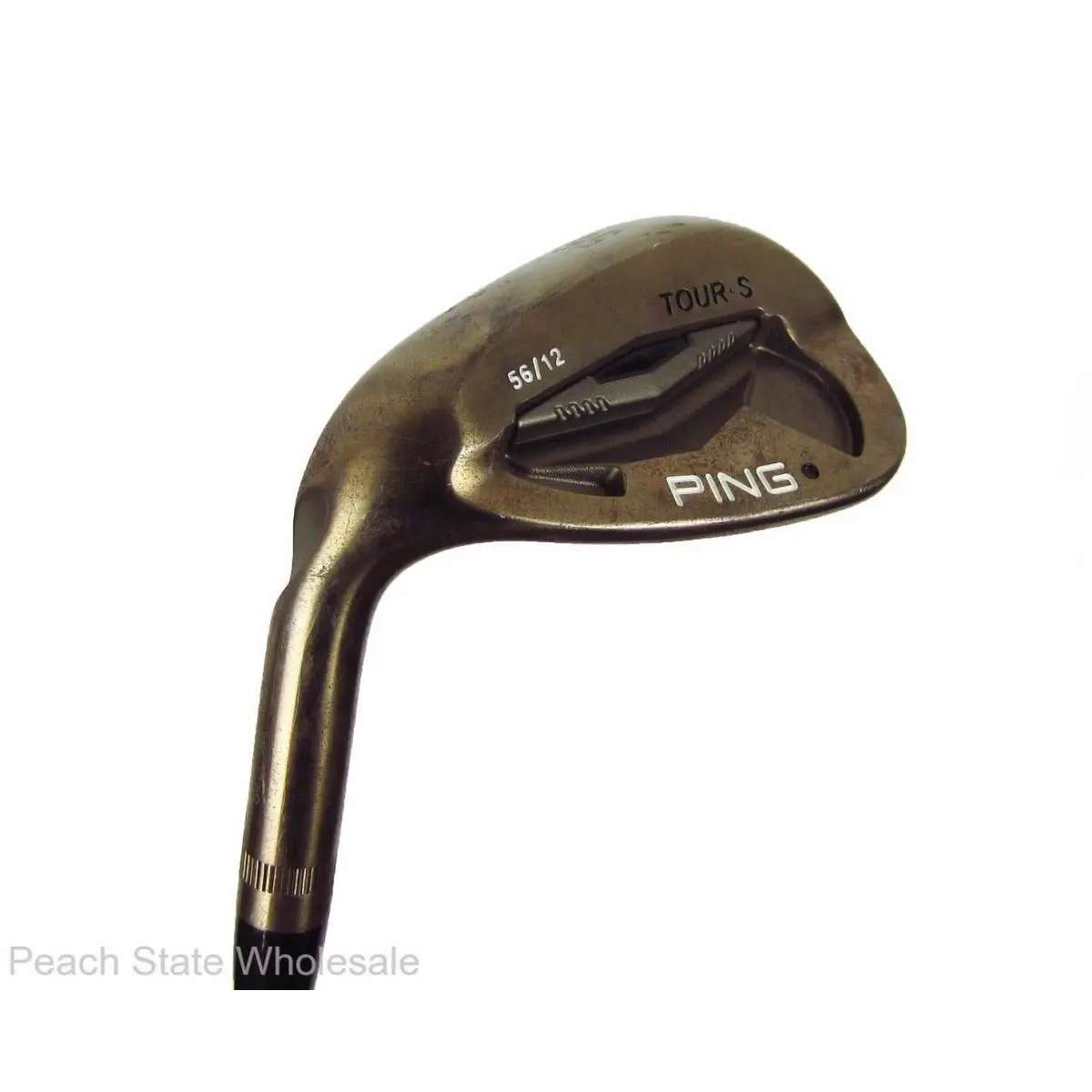 Ping Tour-s Wedge Gap GW 56 12 Deg Bounce Rustique Left Hand Black Dot Stiff