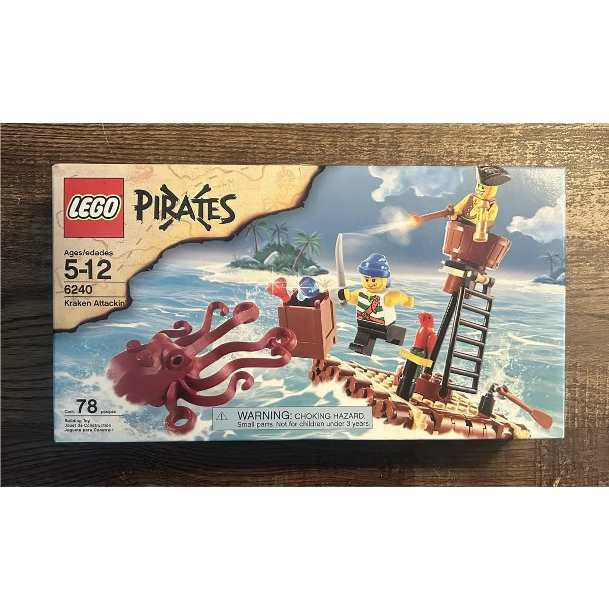 Lego 6240 Set Pirates - Kraken Attackin` 2009 Look