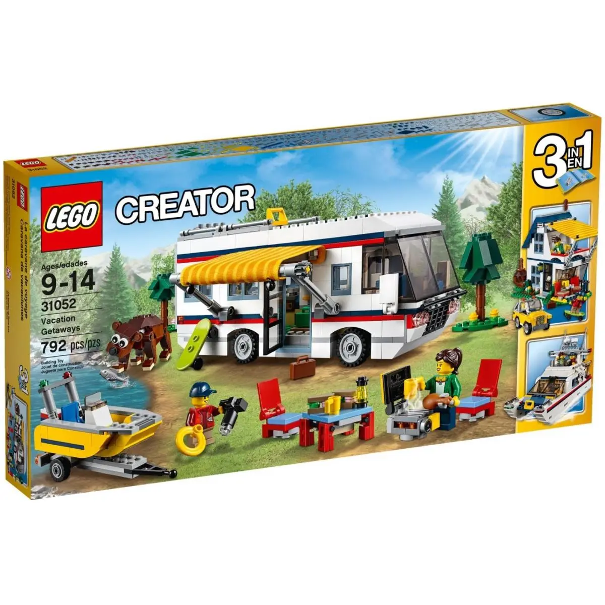 Lego 31052 Vacation Getaways 3-in-1 Set - - Retired