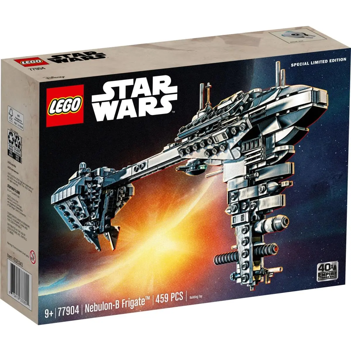 Lego Star Wars Nebulon-b Frigate 77904 Sdcc Exclusive