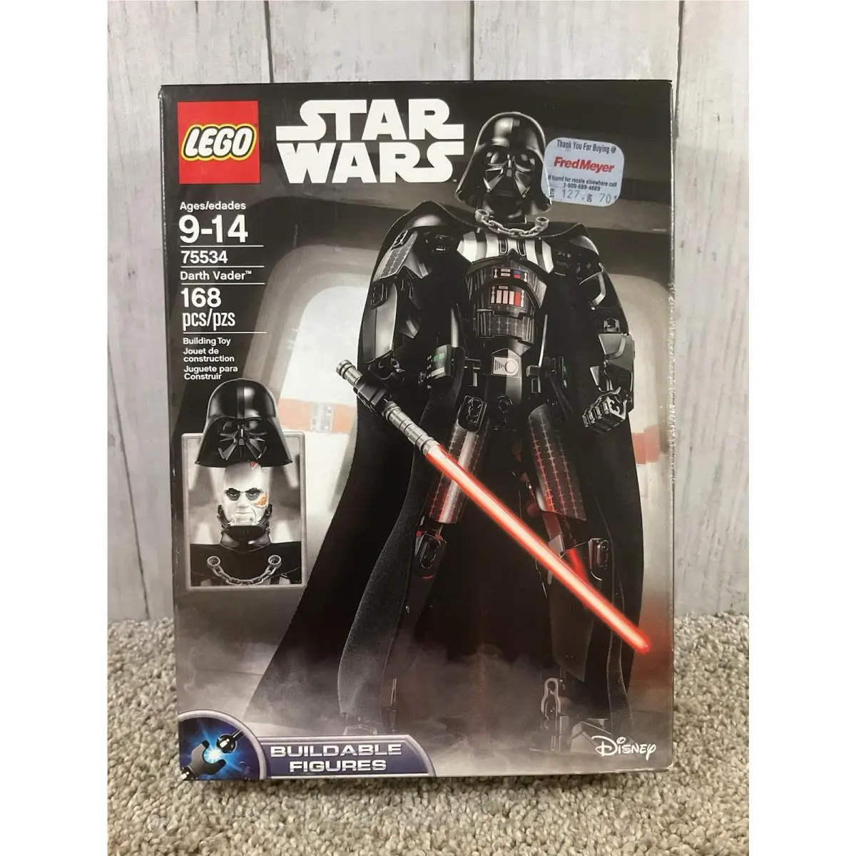 Lego Star Wars Darth Vader 75534 Buildable Figures Set 168 Pieces
