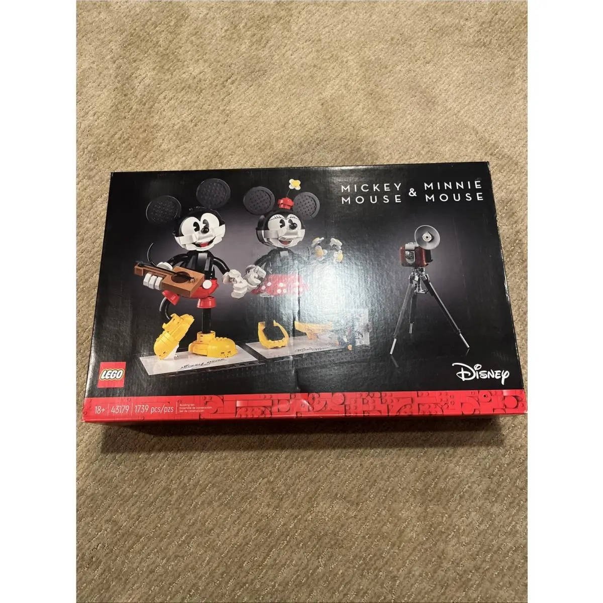 Lego Disney Mickey Minnie Mouse Buildable Characters 43179