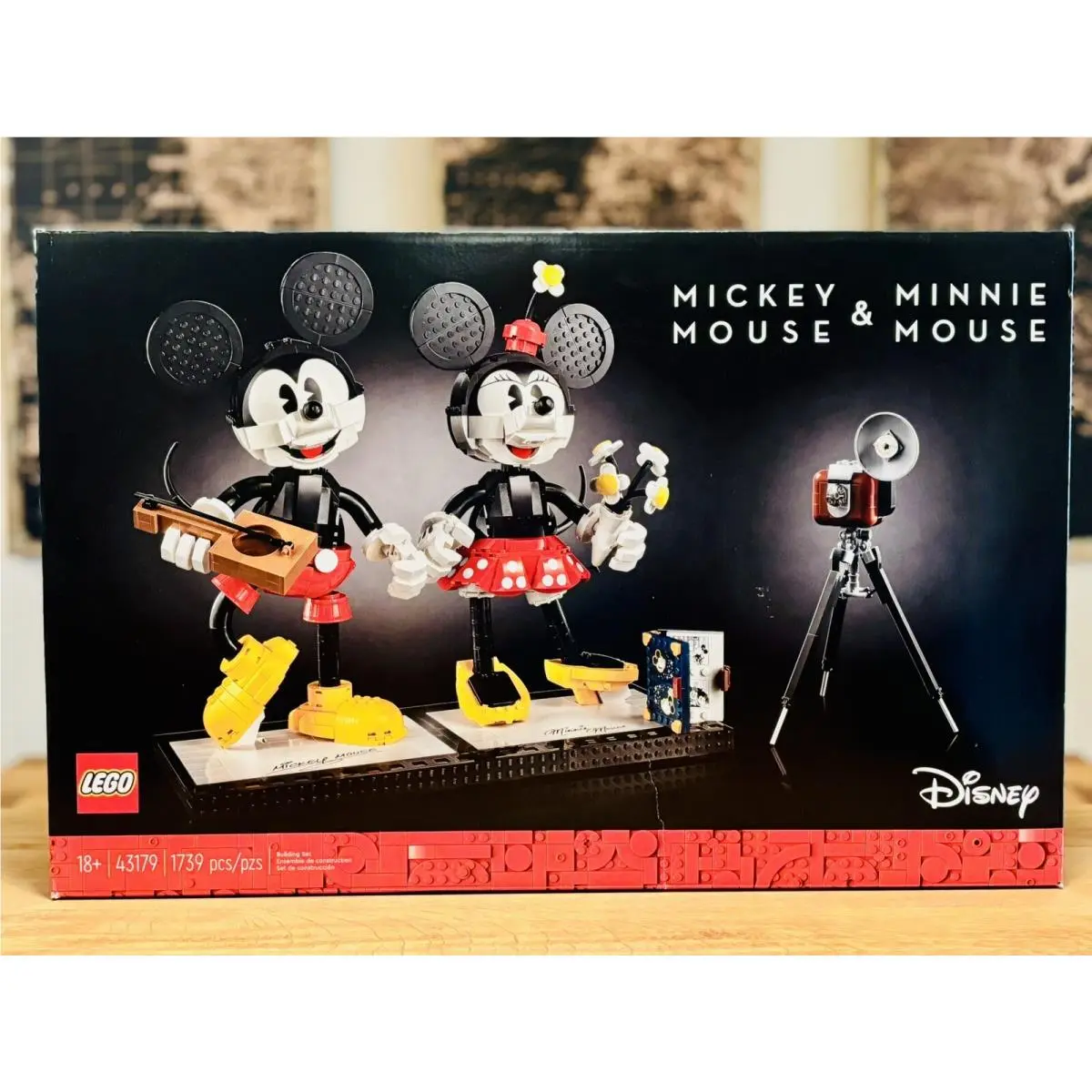 Lego Disney: Mickey Mouse Minnie Mouse Buildable Characters 43179