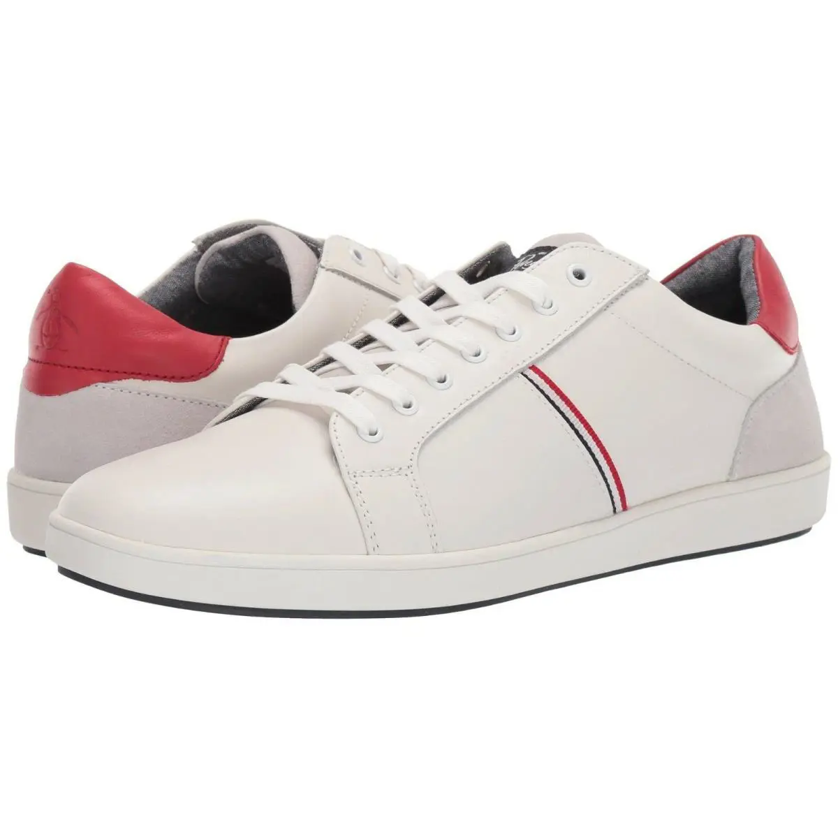 Leo White/red 12 8.5 by Original Penguin