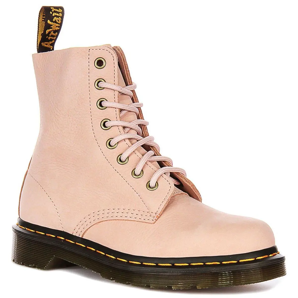 Dr Martens 1460 Pascal 8 Eye Signature Lace Up Womens Boot In Pink US 3 - 8