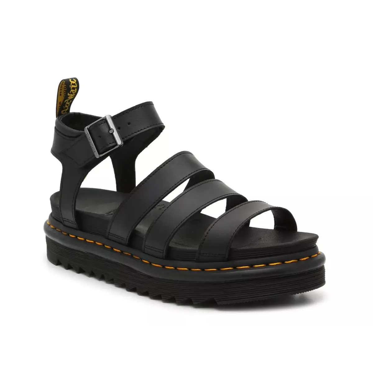 Woman`s Sandals Dr. Martens Blaire Platform Sandal Black