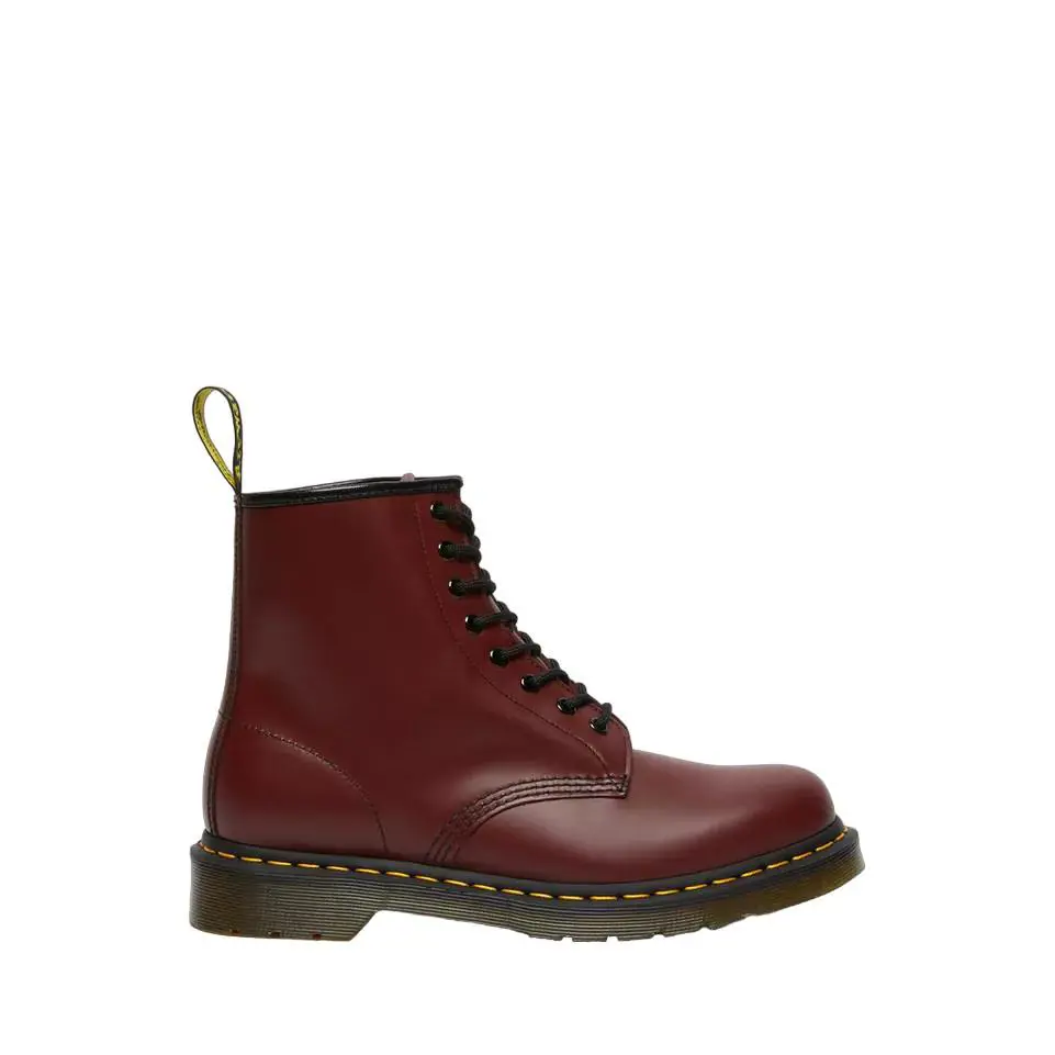 DR Martens Mens Boots Cherry Red 1460 Smooth Leather Lace UP R11822600 SK 4