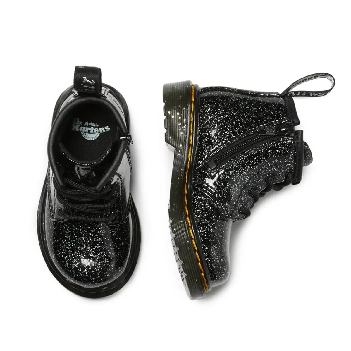 Dr. Martens shoes - Black Glitter 2