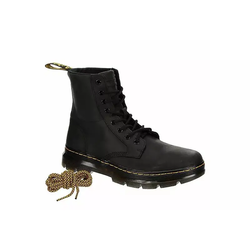 Dr. Martens shoes - DR.MARTENS COMBS COMBAT - COMBS COMBAT - Black 4