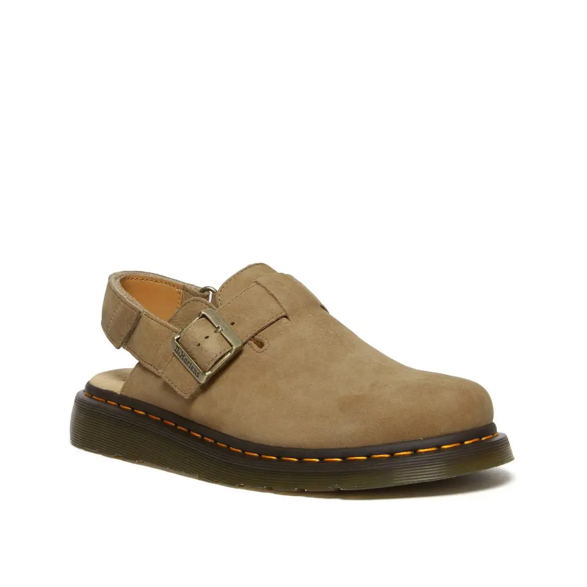 Woman`s Clogs Dr. Martens Jorge II Clog - Beige Leather