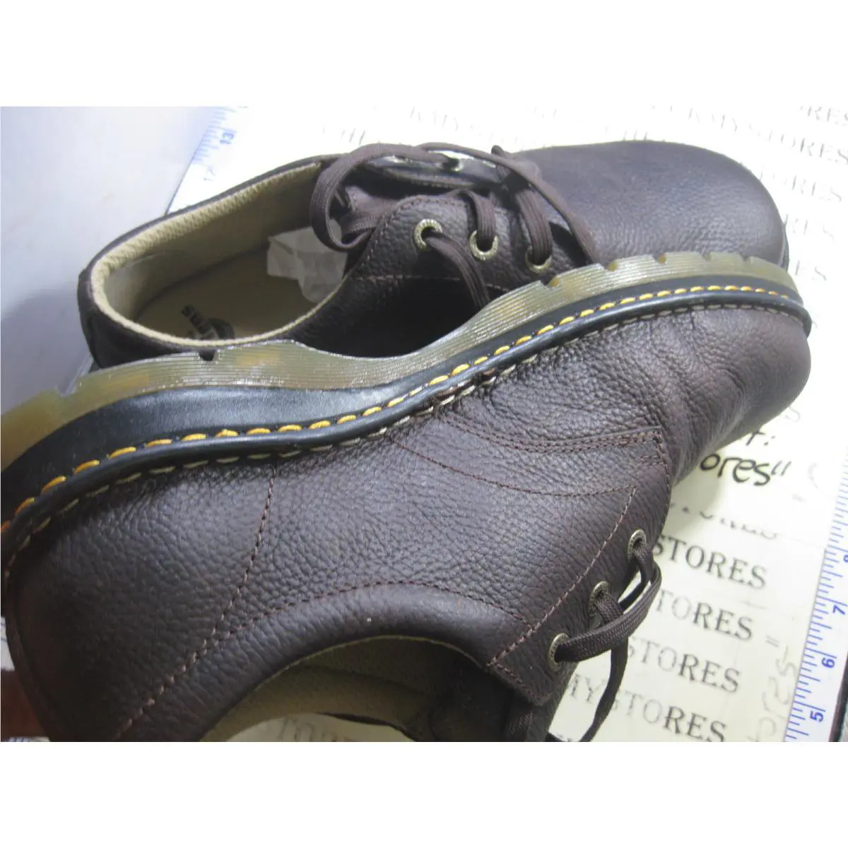 Dr. Martens shoes - PLEASE SELECT AT TOP, S:: DR BROWN 1