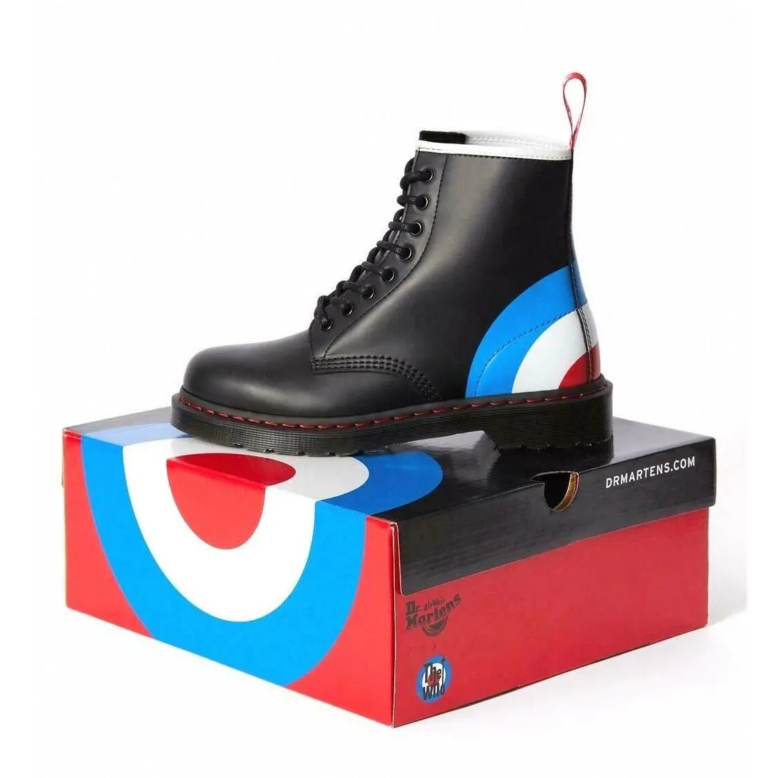 Dr. Martens shoes - 1460 THE WHO TARGET - THE WHO TARGET - Black 3