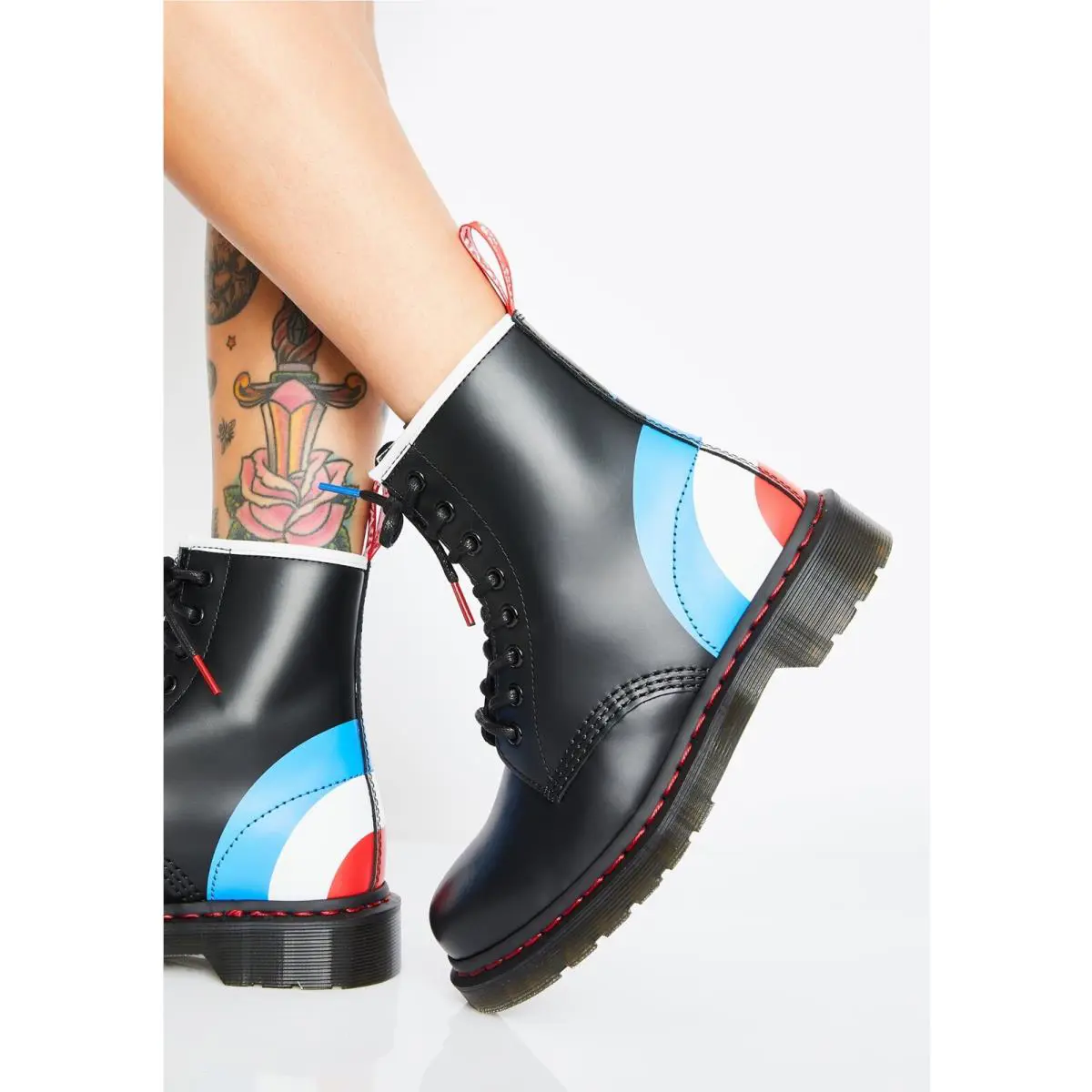 Dr. Martens shoes - 1460 THE WHO TARGET - THE WHO TARGET - Black 15