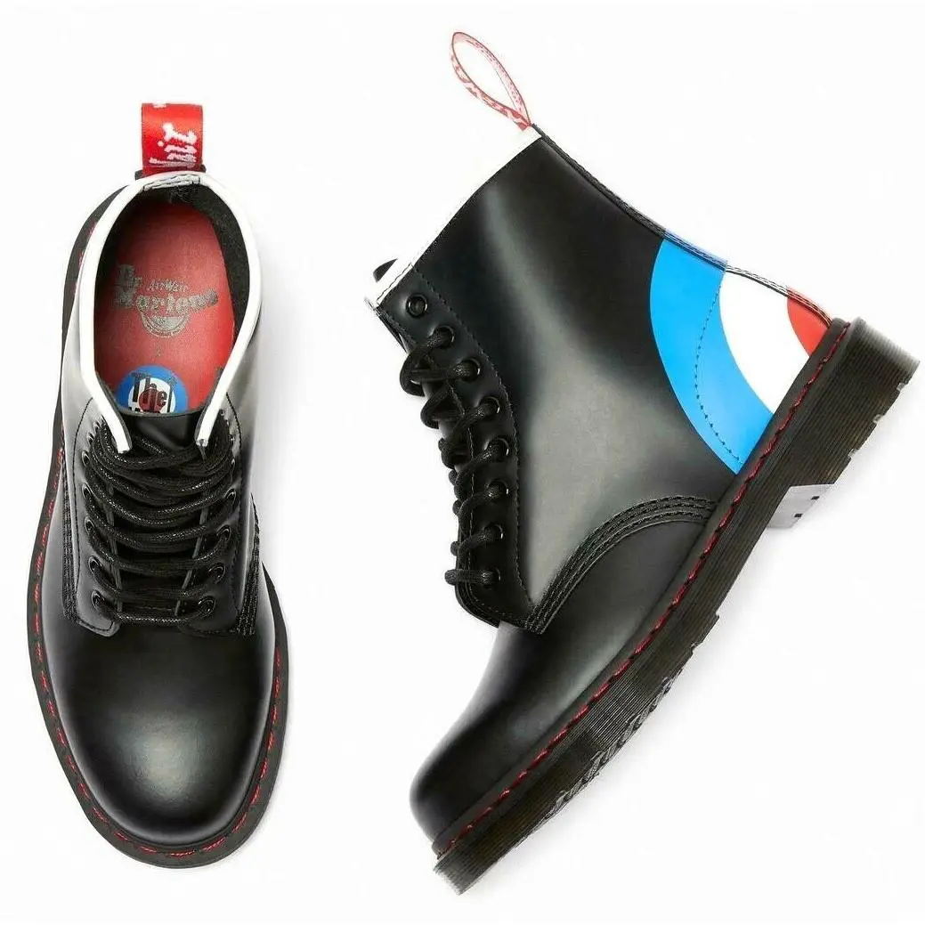 Dr. Martens shoes - 1460 THE WHO TARGET - THE WHO TARGET - Black 8