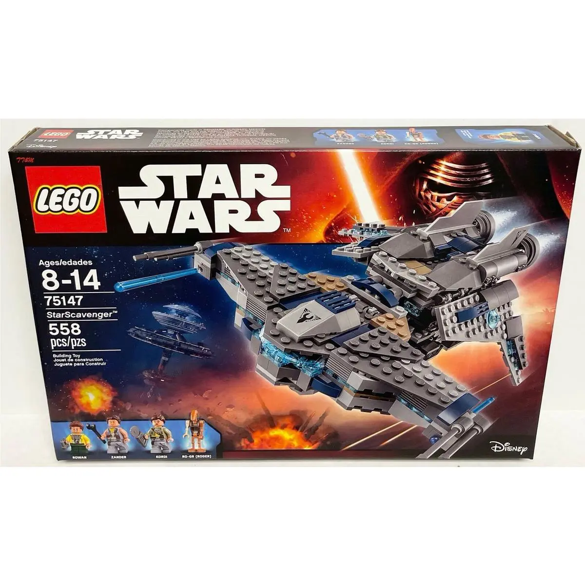 Lego Star Wars: Starscavenger 75147 Kordi Rowan Droid Zander