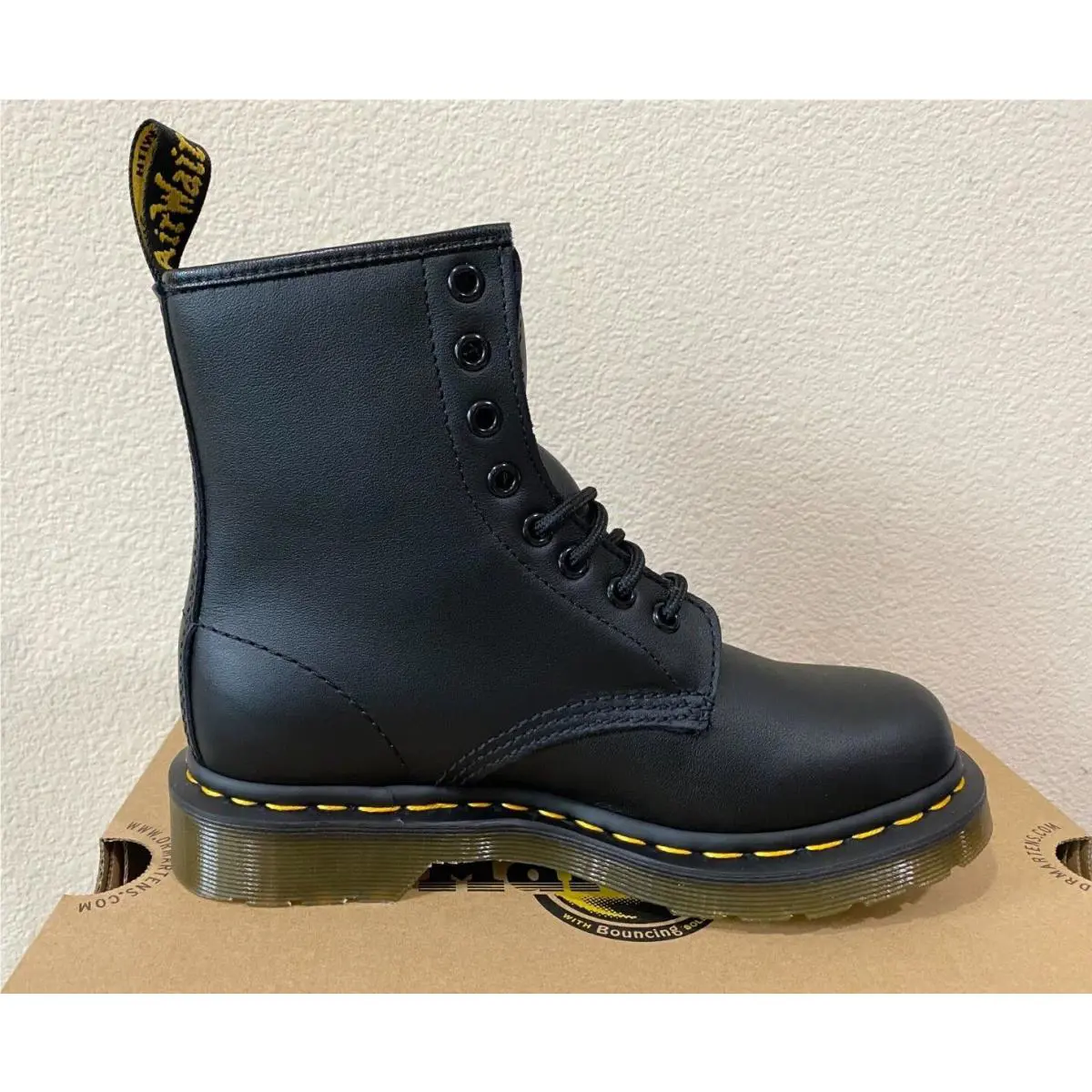 Dr. Martens shoes - Black/Red Roses 2