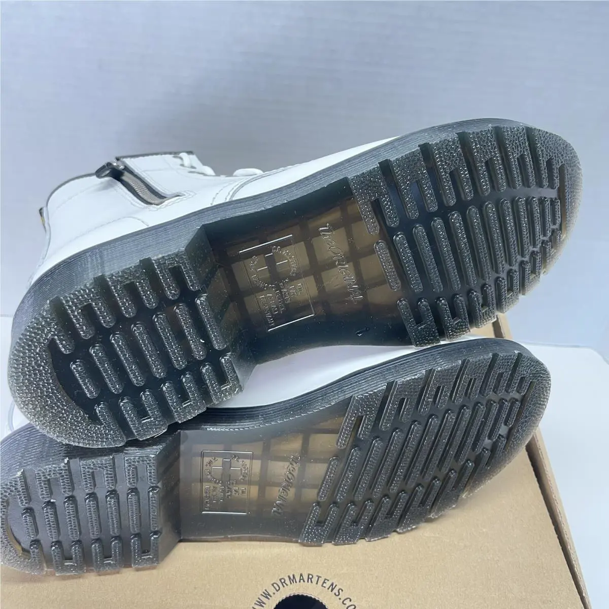 Dr. Martens shoes - Dr. Martens 1460 Twin - Martens Twin - 1460 - White (UPC: 0190665506808) 4