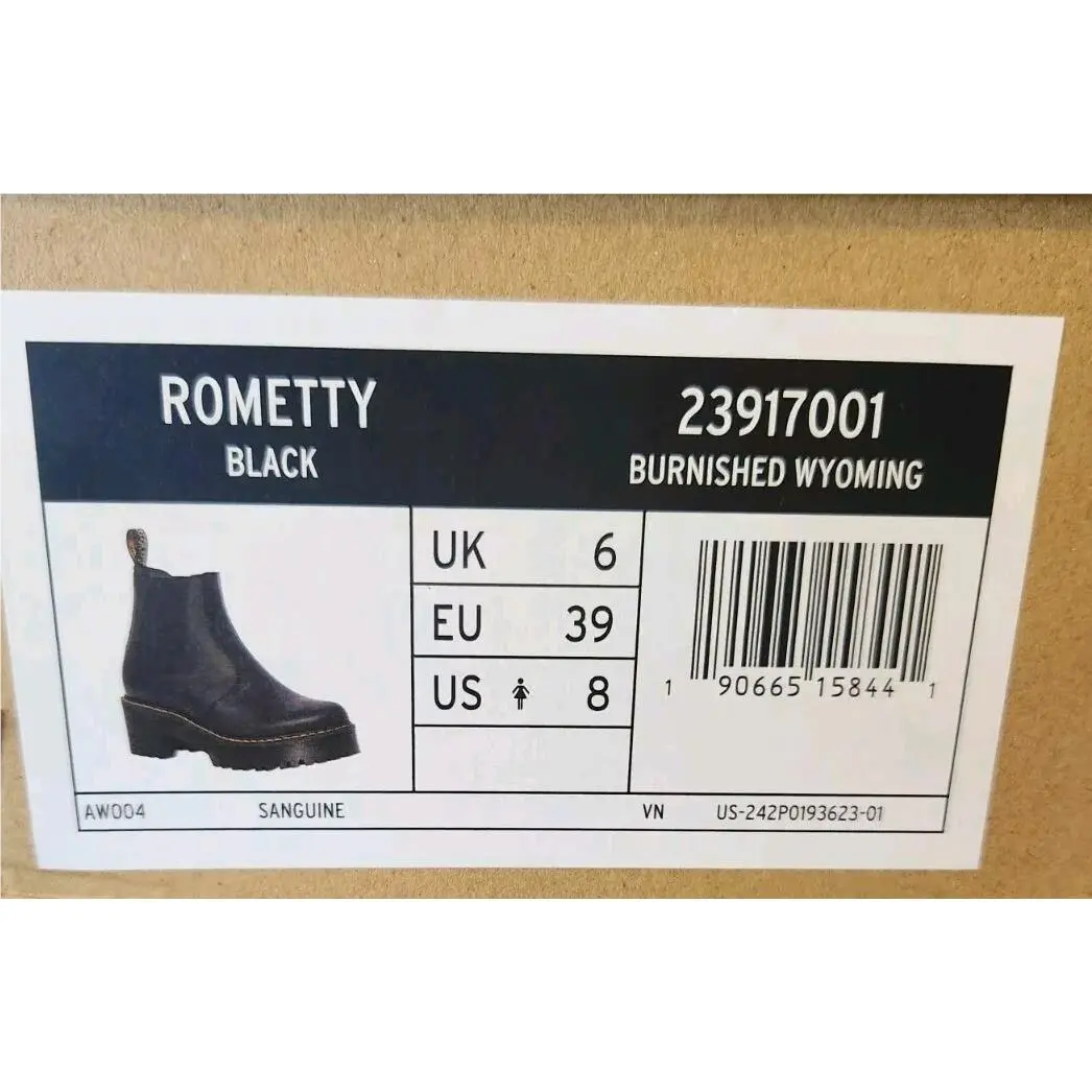 Dr. Martens shoes - Butnished Wyoming - Butnished Wyoming - 23917001 - Black (UPC: 190665158441) 7