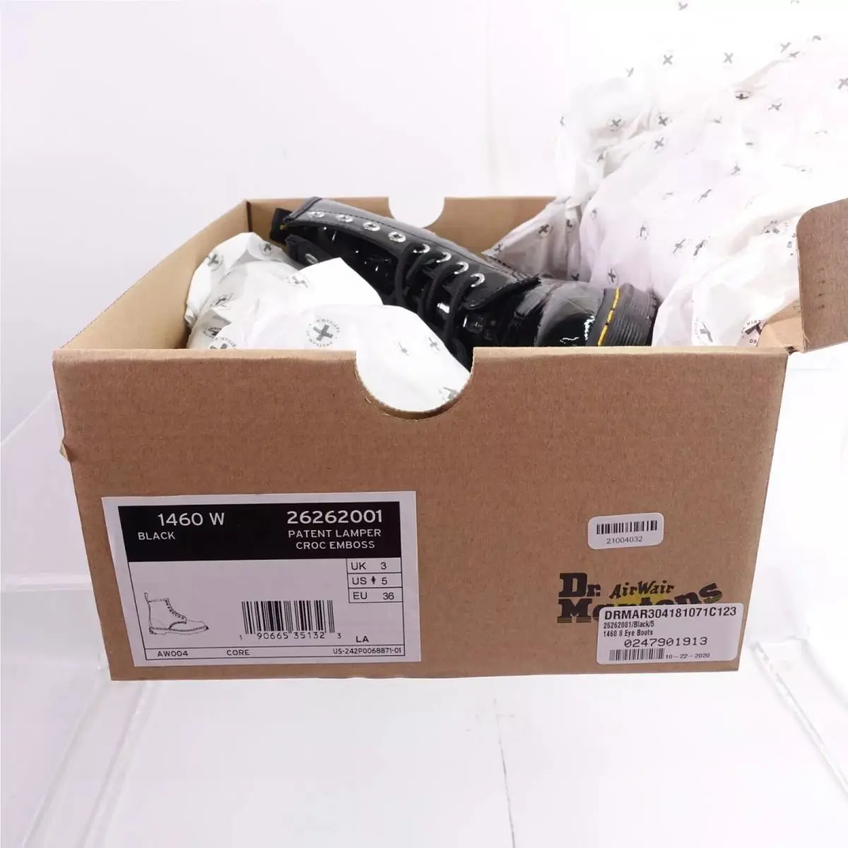 Dr. Martens shoes - Dr. Martens 1460 - Martens - 26262001 - Black (UPC: 190665351323) 7