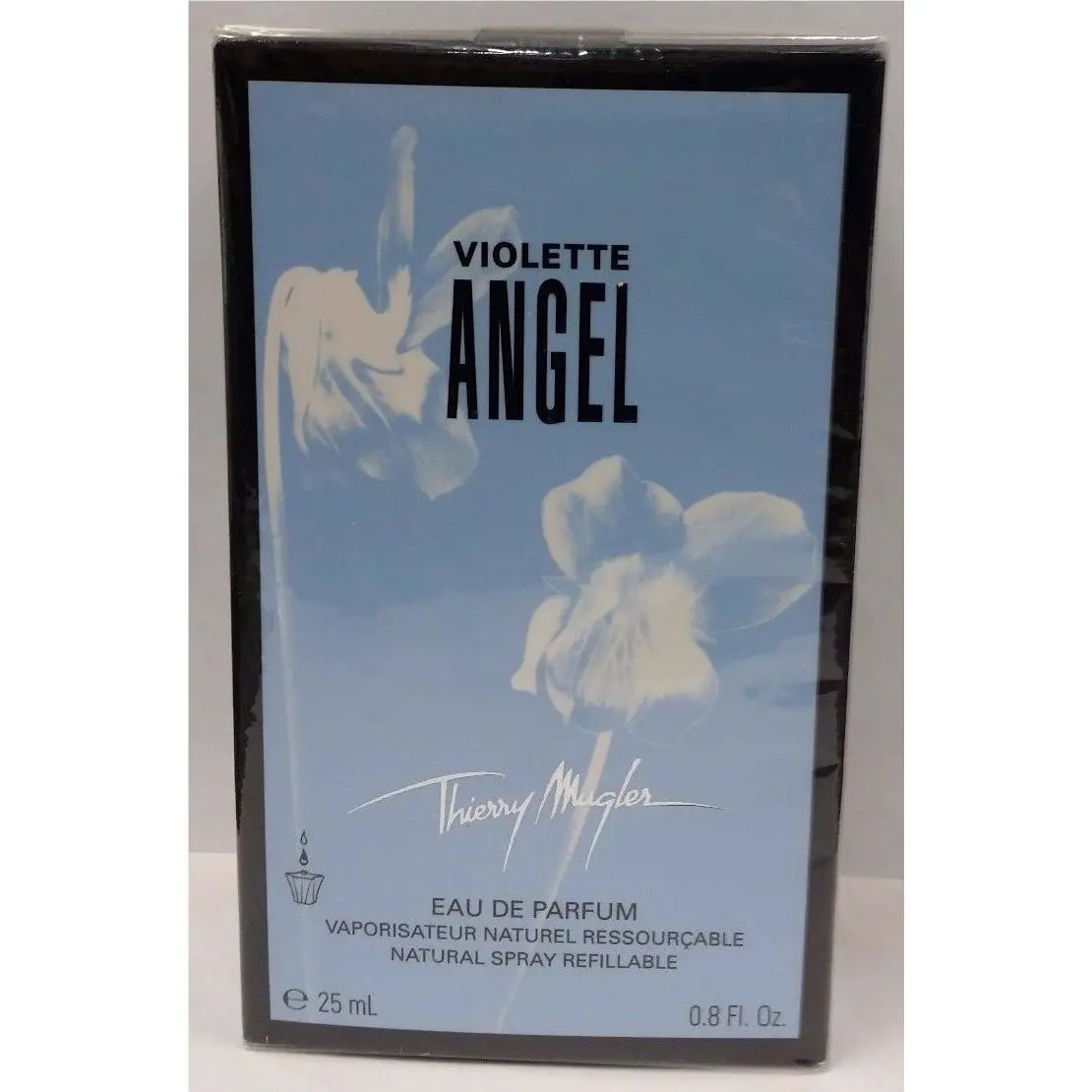 Angel Violette Thierry  0.8 Oz / 25ml Eau De Parfum Refillable Spray by Mugler