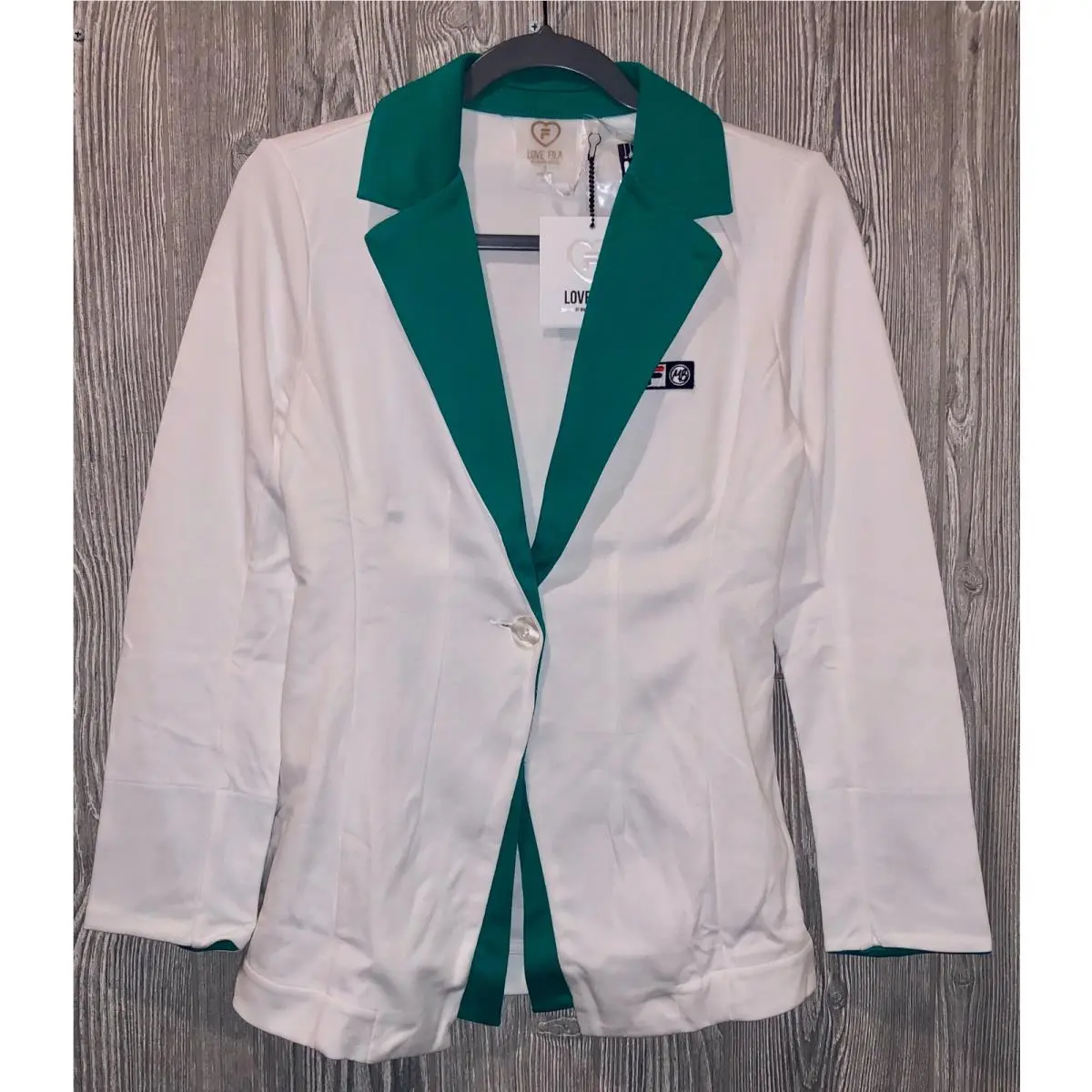 Fila clothing - Love Fila MB Tennis Blazer - TW161RX9 - White 17
