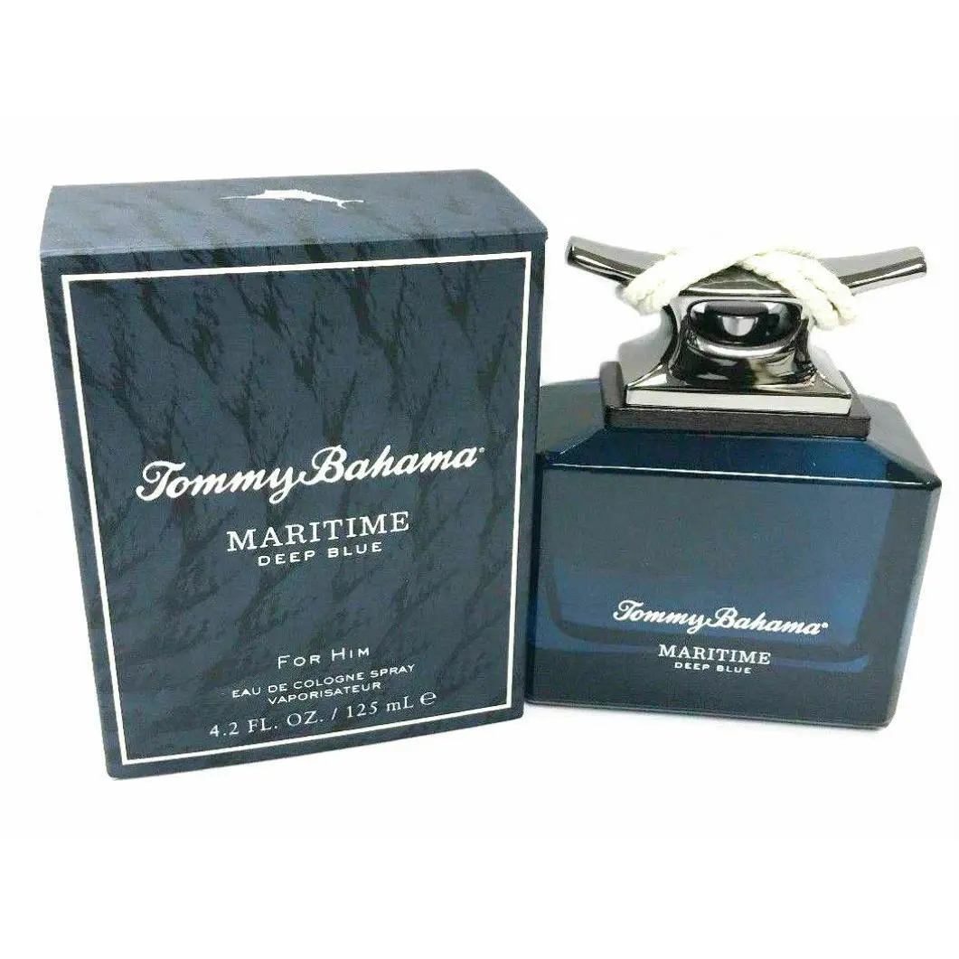 Maritime Deep Blue For Him Men by Tommy Bahama Cologne Spray 4.2 oz