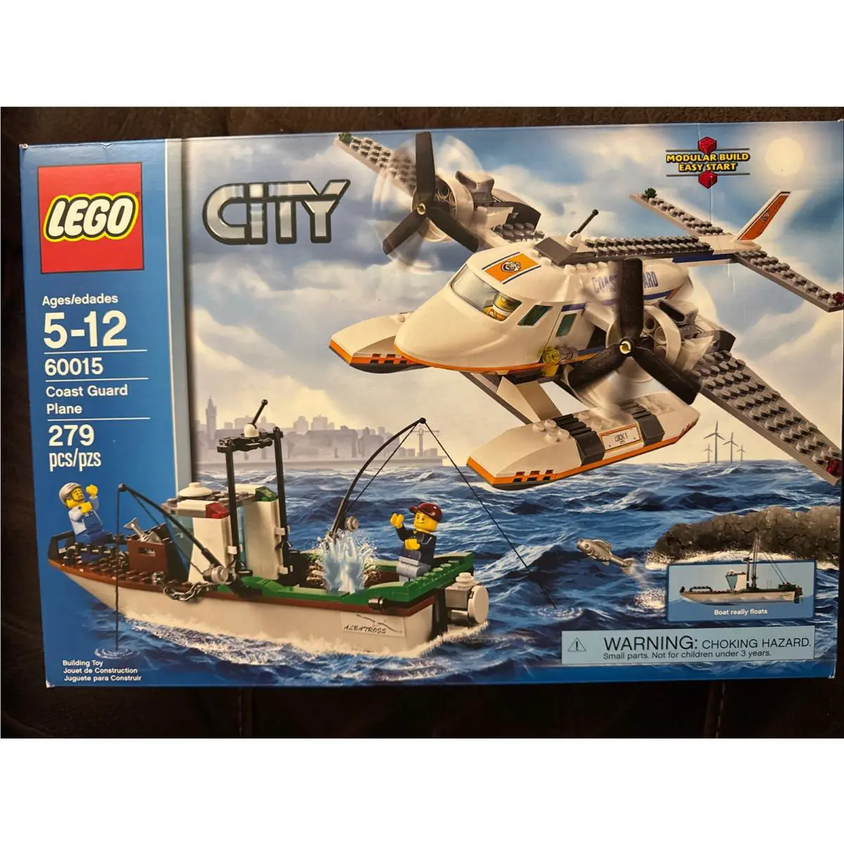 Lego City 60015 Coast Guard Plane. New. Sealed