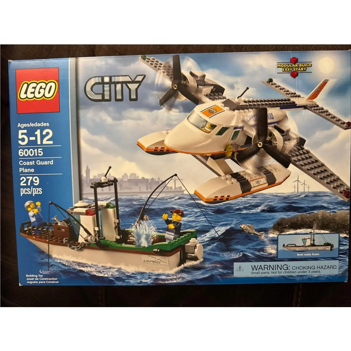 Lego City 60015 Coast Guard Plane. New. Sealed