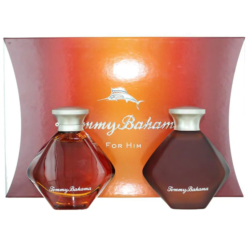 For Him By  For Men Set: Cologne Spray 3.4oz + After Shave Splash by Tommy Bahama