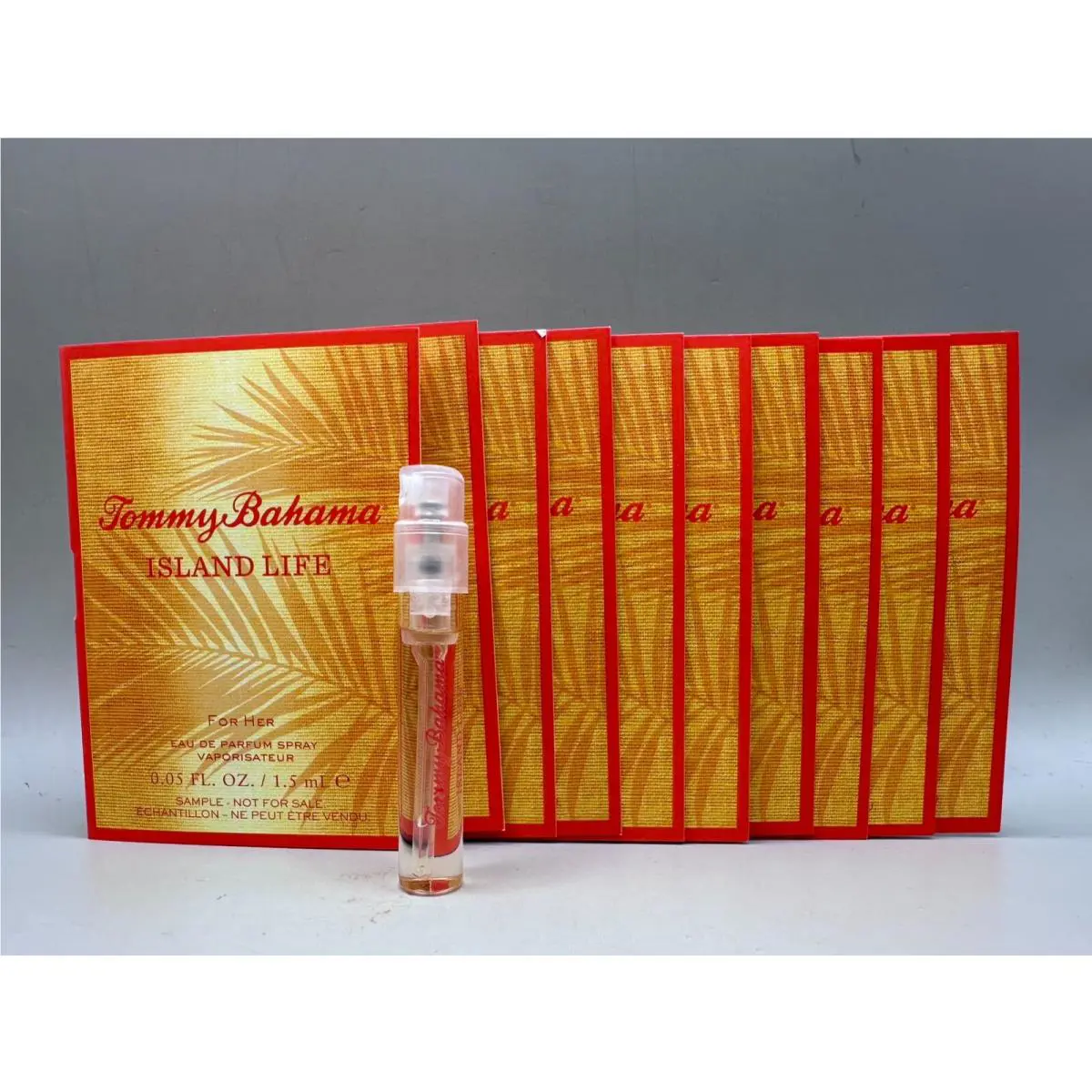 Wholesale Lot OF 100 Tommy Bahama Island Life For Her Eau DE Parfum Spray 1.5ML