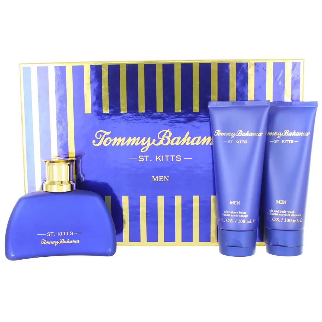 St. Kitts By  For Men Set: Edc Spray +shower Gel +after Shave Balm by Tommy Bahama