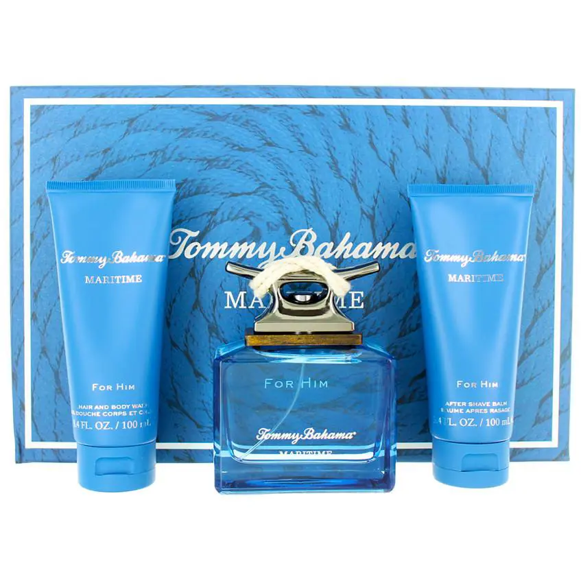 Maritime  For Men Set: Edc + After Shave Balm + Shower Gel by Tommy Bahama
