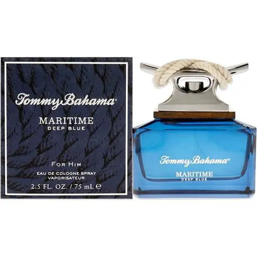 Maritime Deep Blue By  2.5 Oz. 75ml Eau de Cologne For Men by Tommy Bahama