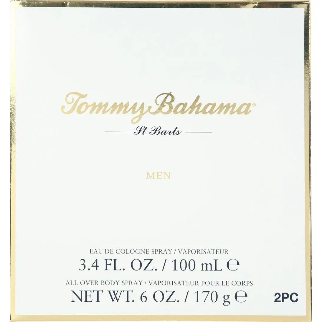 Tommy Bahama St Barts Men 6 OZ Body Spray 3.4 OZ Edc Spray