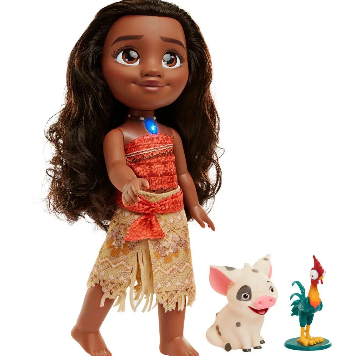 Disney Princess Moana 14 Singing Doll Animal Friends Pua Heihei