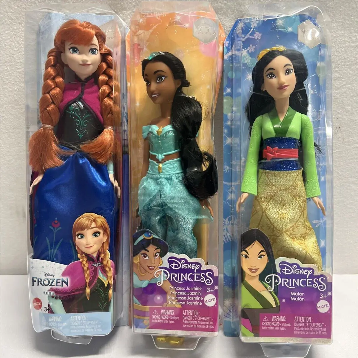Disney Princess Doll Mulan 100 Years 11 Tall Frozen Anna Princess Jasmine