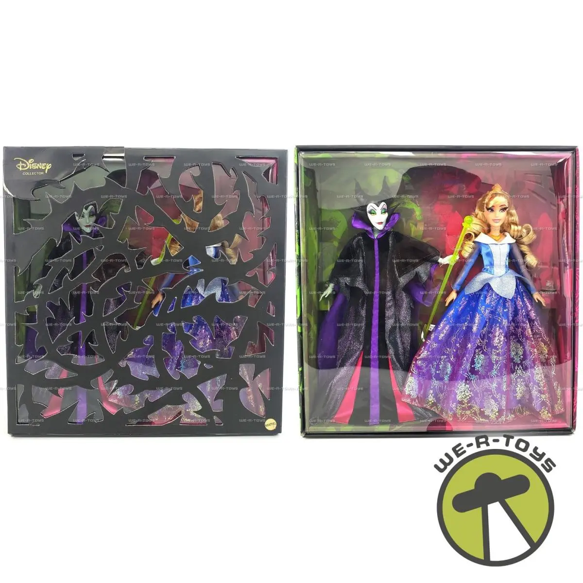 Disney Collector Princess Maleficent Aurora Doll Set HPG10 Mattel 2024