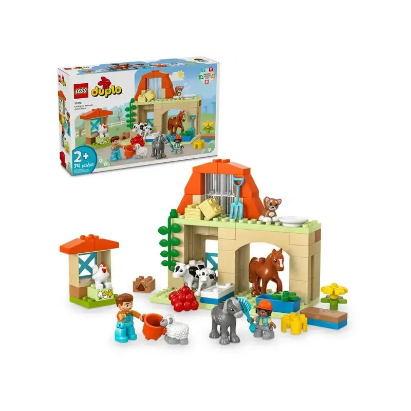 Lego Caring For Animals at The Farm 10416 Duplo Minifigure Building Set