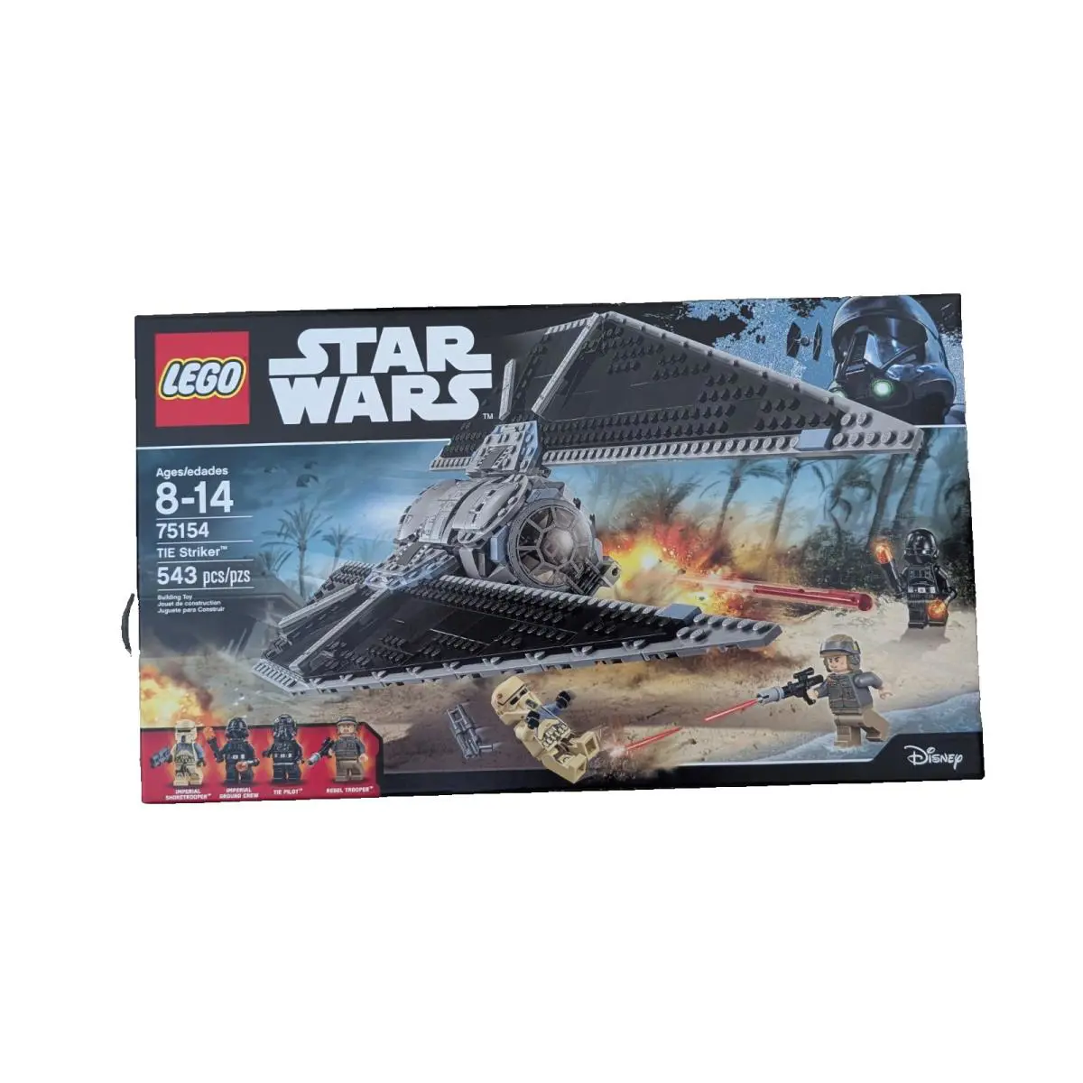 Lego 75154 Star Wars Tie Striker Retired Rogue One Shoretrooper Nisb