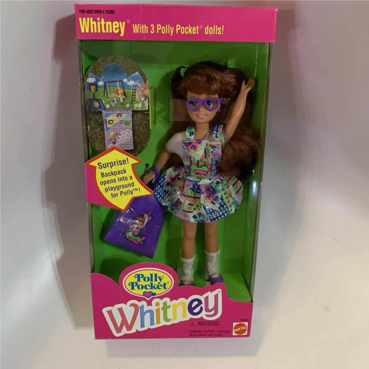 1994 Barbie Polly Pocket Whitney Doll 12983 Polly Pocket Dolls Mattel-new