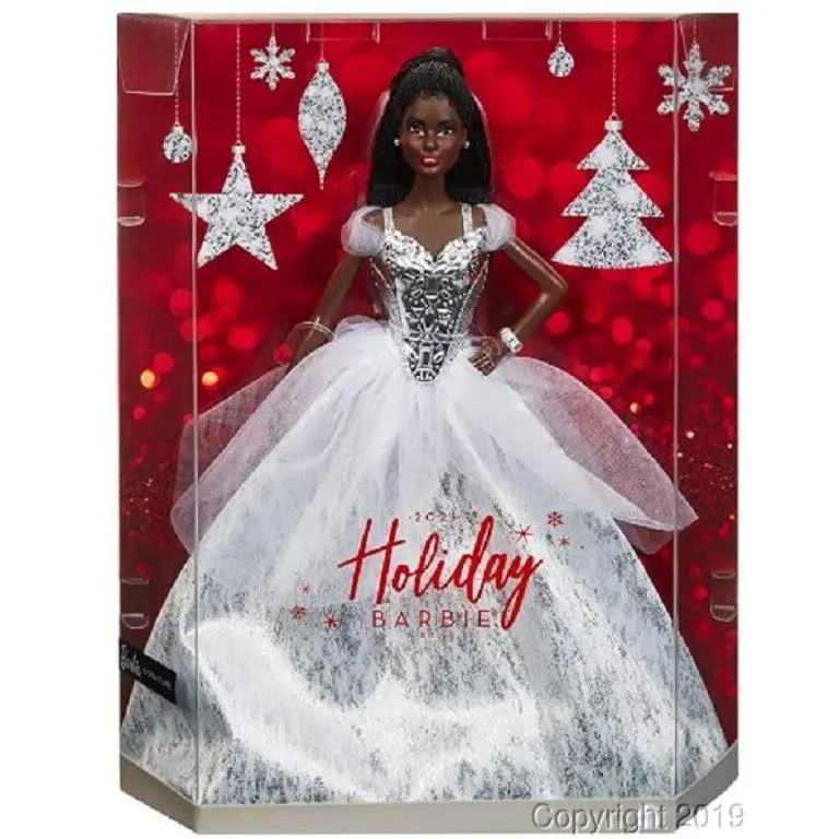 2021 Holiday African American Barbie GXL19 IN Stock Now