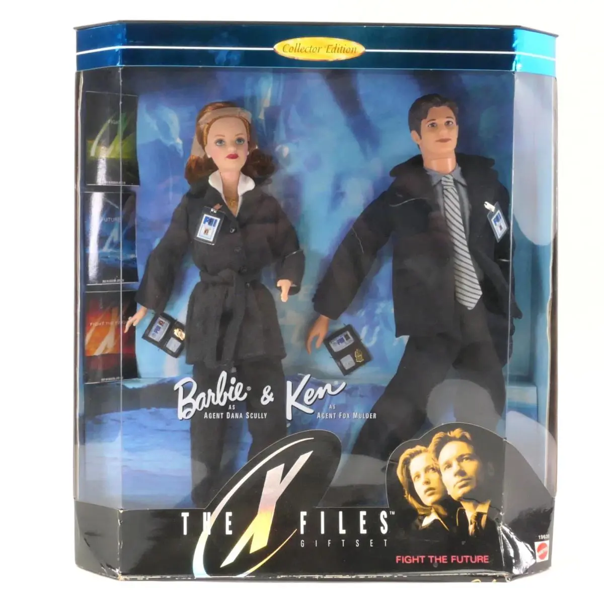 1998 Mattel 19630 Barbie Ken The X-files Giftset Collector Edition Dolls
