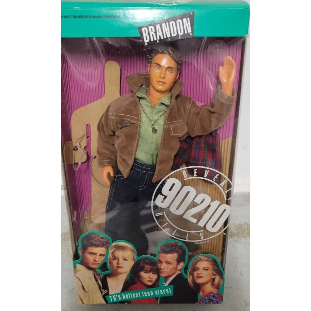 Beverly Hills 90210 Brandon Walsh Jason Priestly Doll Mattel 1991