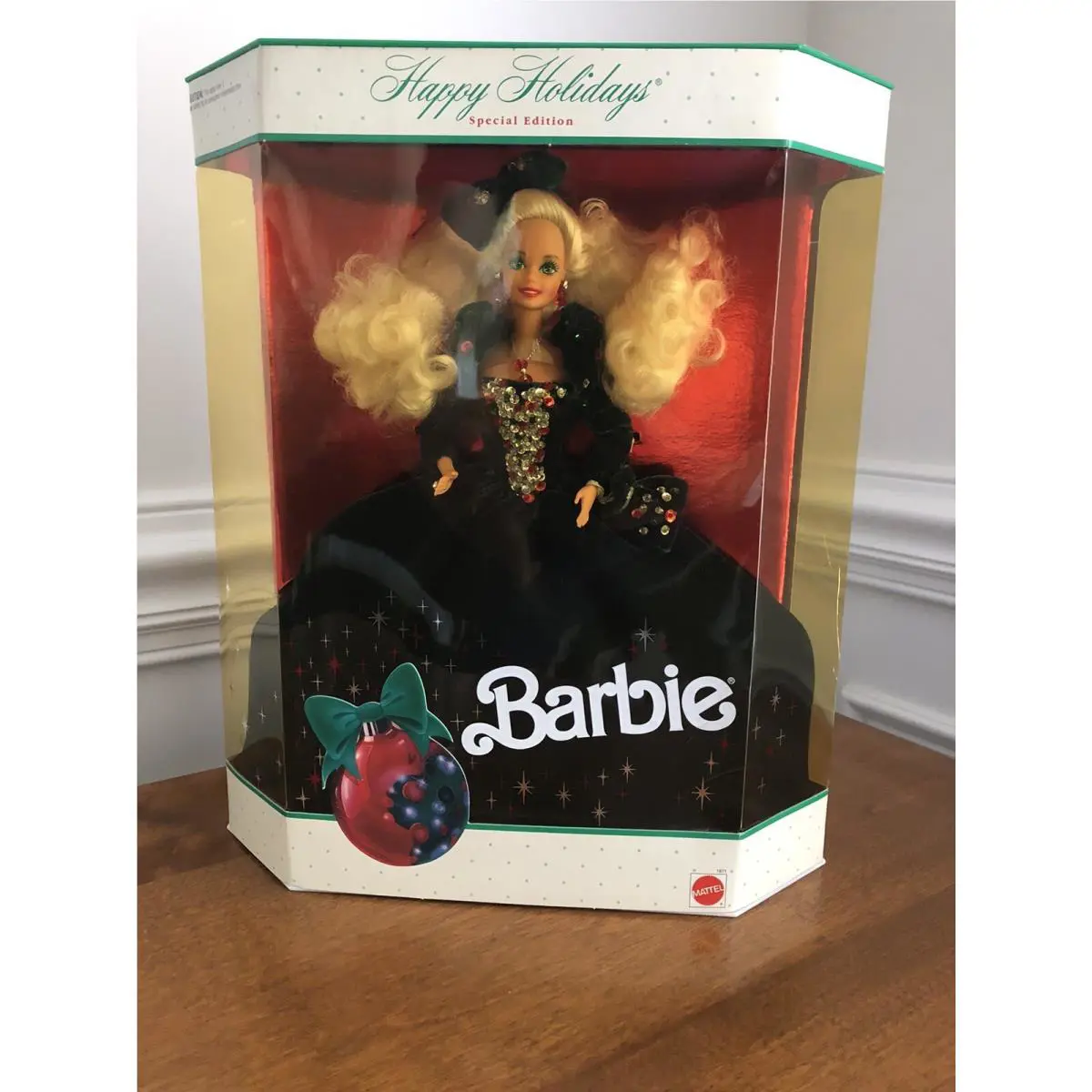 Happy Holidays Barbie Doll Special Edition 1991 Vintage Mattel